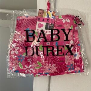 Baby Durex Pink Floral Set